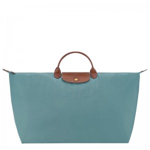 Longchamp Le Pliage Original Xl Men Travel Bag Blue | Australia-548KXLJMQ