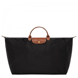 Longchamp Le Pliage Original Xl Women Travel Bag Black | Australia-634OFDKAN