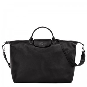 Longchamp Le Pliage Xtra L Men Travel Bag Black | Australia-593ZPACGF