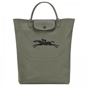 Longchamp Le Pliage Xtra M Men Boot Bag Khaki | Australia-605HEZFML