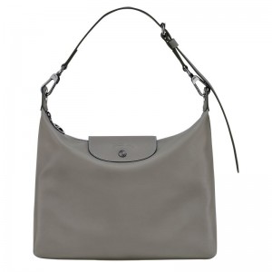 Longchamp Le Pliage Xtra M Women Hobo Bag Grey | Australia-352QHVIUR