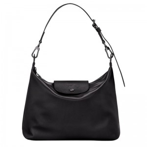 Longchamp Le Pliage Xtra M Women Hobo Bag Black | Australia-318TWQVJA