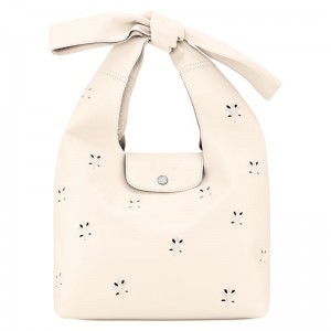 Longchamp Le Pliage Xtra M Women Shoulder Bag Cream | Australia-570IUBQMP