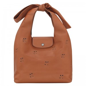 Longchamp Le Pliage Xtra M Women Shoulder Bag Brown | Australia-246PJTNEL