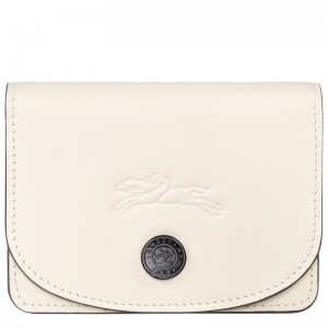 Longchamp Le Pliage Xtra Men Card Holder Cream | Australia-175GEUHOA
