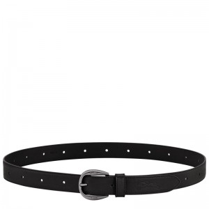 Longchamp Le Pliage Xtra Women Belt Black | Australia-365VZNSBQ