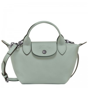 Longchamp Le Pliage Xtra Xs Women Handbag Blue Green | Australia-752AZCRIH