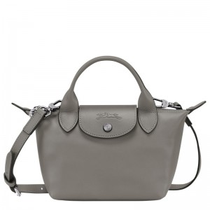Longchamp Le Pliage Xtra Xs Women Handbag Grey | Australia-312NKECHD