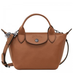 Longchamp Le Pliage Xtra Xs Women Handbag Brown | Australia-769IBHOQW