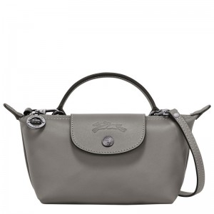 Longchamp Le Pliage Xtra Xs Women Pouch Grey | Australia-602JATBMR