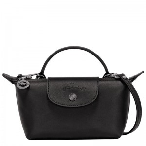 Longchamp Le Pliage Xtra Xs Women Pouch Black | Australia-035QSLTBM