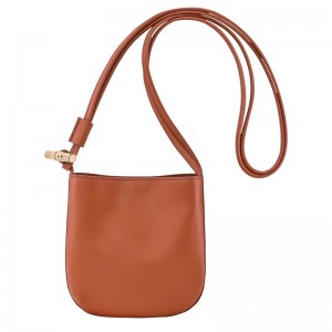 Longchamp Le Roseau S Women Crossbody Bag Orange | Australia-708EXBJPL