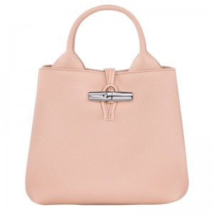 Longchamp Le Roseau S Women Handbag Light Rose | Australia-234QKLUIE