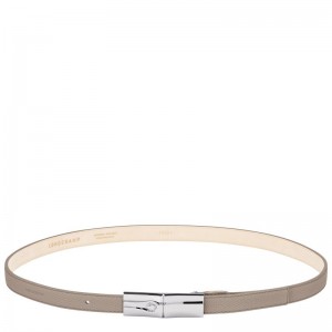 Longchamp Le Roseau Women Belt Brown | Australia-320QJTOSB
