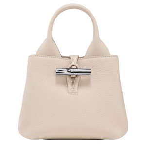 Longchamp Le Roseau Xs Women Handbag Beige | Australia-754CZILVF