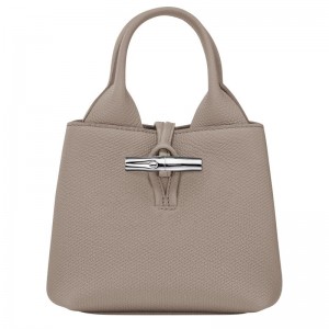 Longchamp Le Roseau Xs Women Handbag Beige | Australia-736WOKLVR