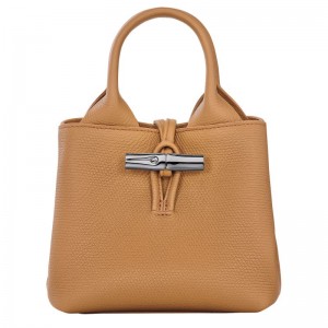 Longchamp Le Roseau Xs Women Handbag Brown | Australia-640EKTUSY