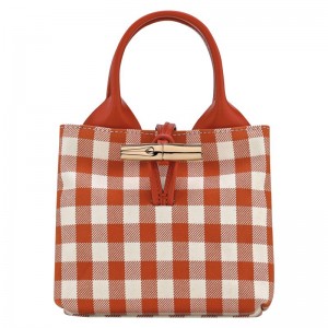 Longchamp Le Roseau Xs Women Handbag Orange | Australia-379DVNESJ