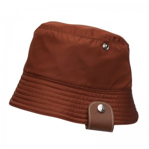 Longchamp Reversible Women Bucket Hat Brown / Pink | Australia-372EFSZOX