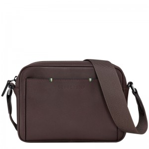 Longchamp Sur Seine Camera Men Crossbody Bag Beige | Australia-678PFGBWE