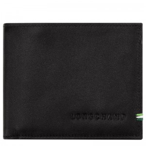 Longchamp Sur Seine Men Wallet Black | Australia-286LHWFIP
