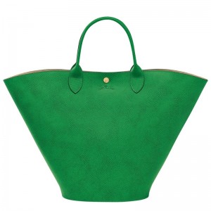 Longchamp Épure Xl Women Tote Bag Green | Australia-728DPKNTW