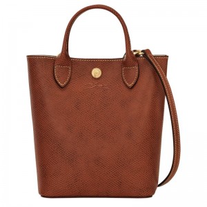Longchamp Épure Xs Women Tote Bag Brown | Australia-420ZMJOUQ
