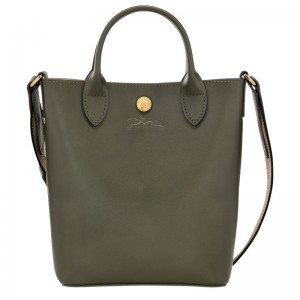 Longchamp Épure Xs Women Tote Bag Khaki | Australia-268XAEDUR