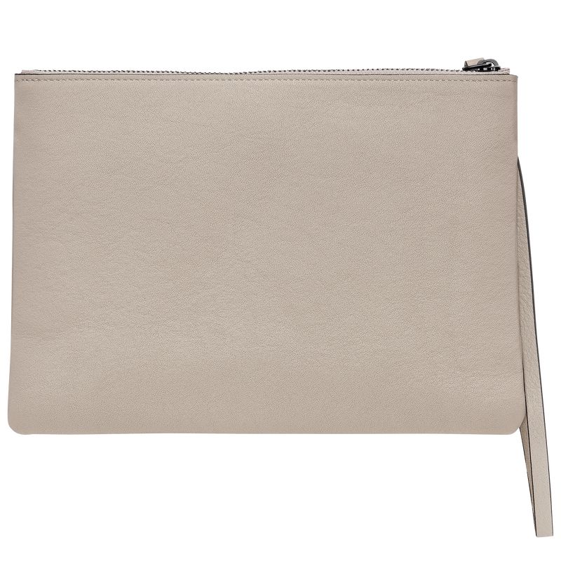 Longchamp 3D Men Pouch Brown | Australia-421XHEDBK
