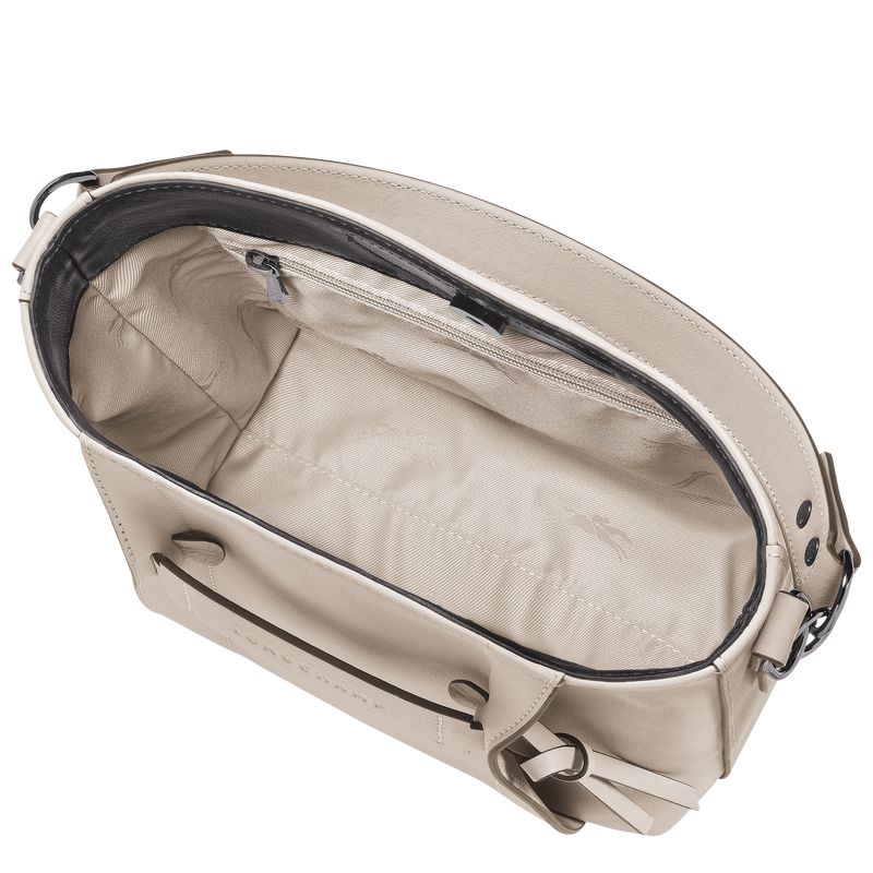 Longchamp 3D S Women Crossbody Bag Beige | Australia-579KXCWLO