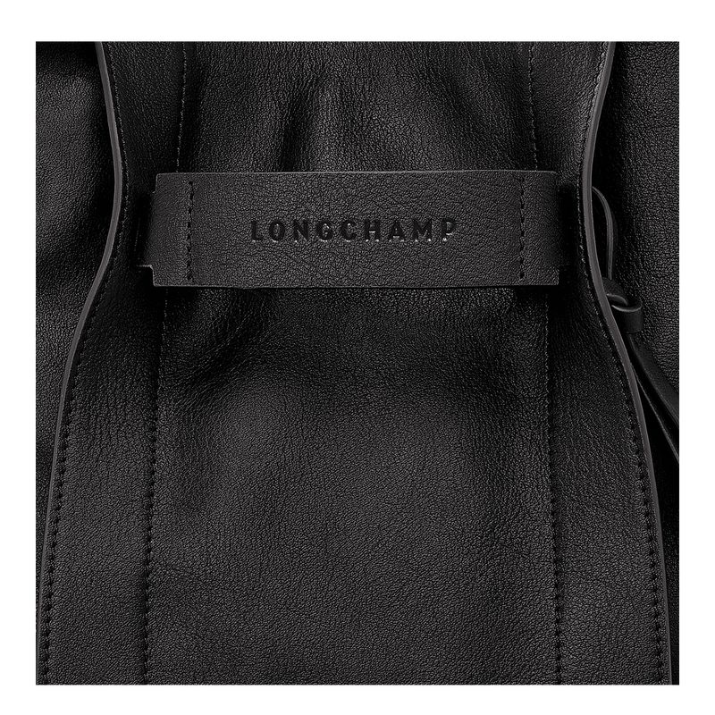 Longchamp 3D S Women Crossbody Bag Black | Australia-584CPMEVY