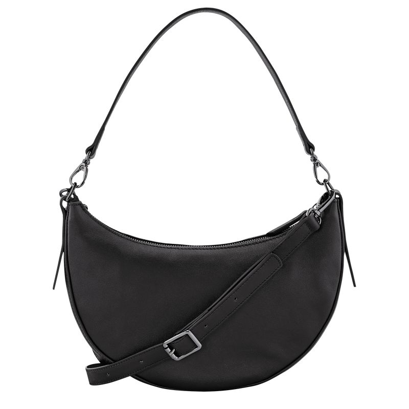 Longchamp 3D S Women Crossbody Bag Black | Australia-154TKHSJL