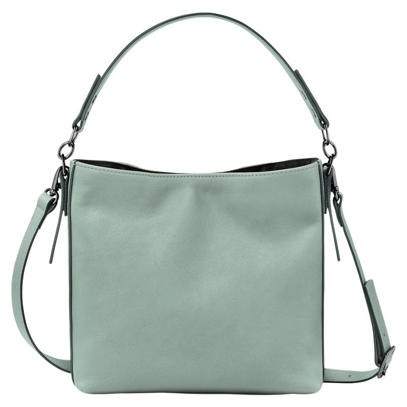 Longchamp 3D S Women Crossbody Bag Blue Green | Australia-857NKFGYL
