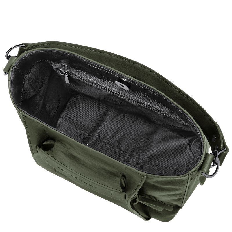 Longchamp 3D S Women Crossbody Bag Khaki | Australia-940UDBLRX