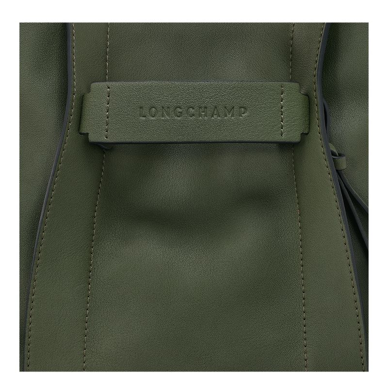 Longchamp 3D S Women Crossbody Bag Khaki | Australia-940UDBLRX