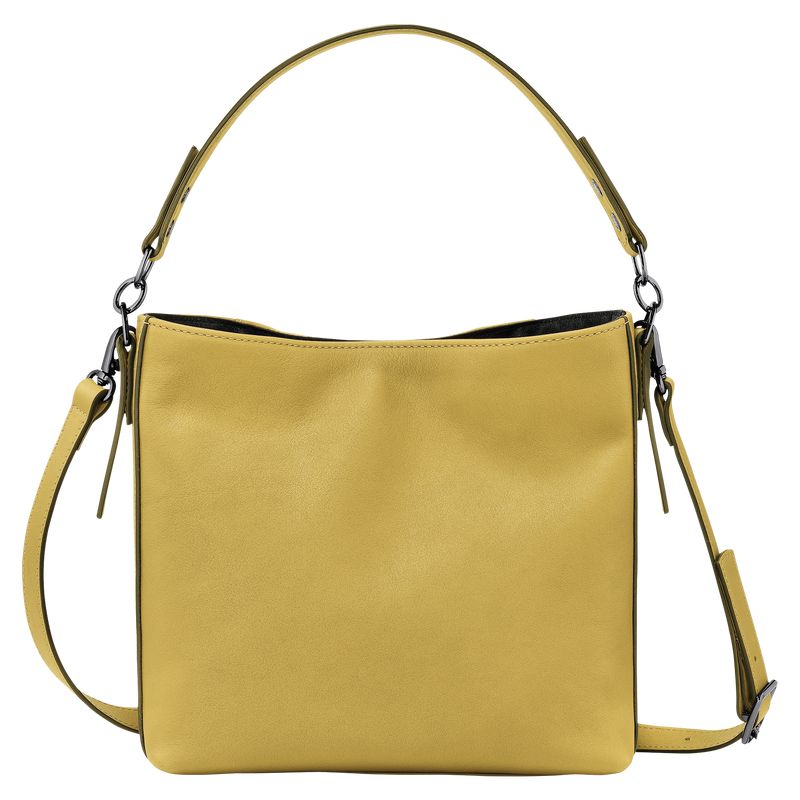 Longchamp 3D S Women Crossbody Bag Yellow | Australia-673XZYLIS