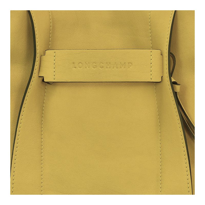 Longchamp 3D S Women Crossbody Bag Yellow | Australia-673XZYLIS