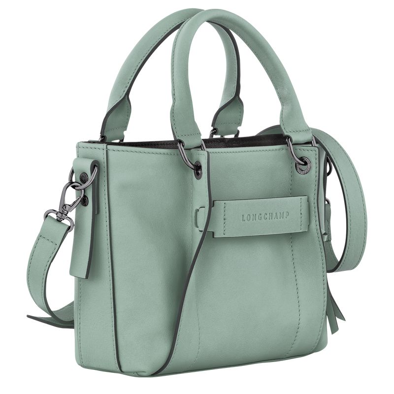 Longchamp 3D S Women Handbag Blue Green | Australia-690GKCFTQ