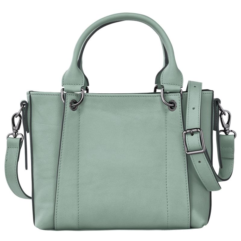 Longchamp 3D S Women Handbag Blue Green | Australia-690GKCFTQ