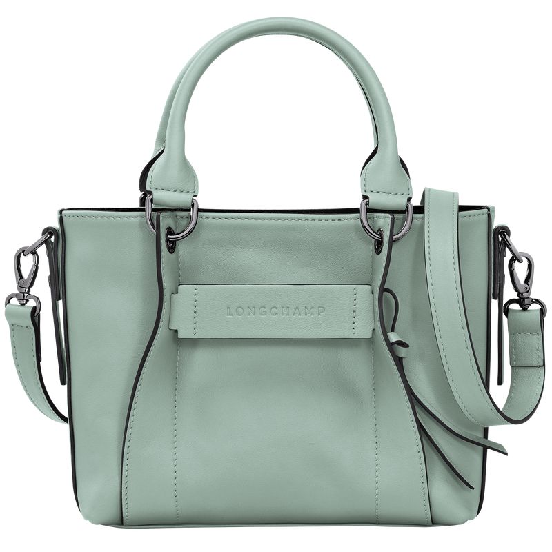 Longchamp 3D S Women Handbag Blue Green | Australia-690GKCFTQ