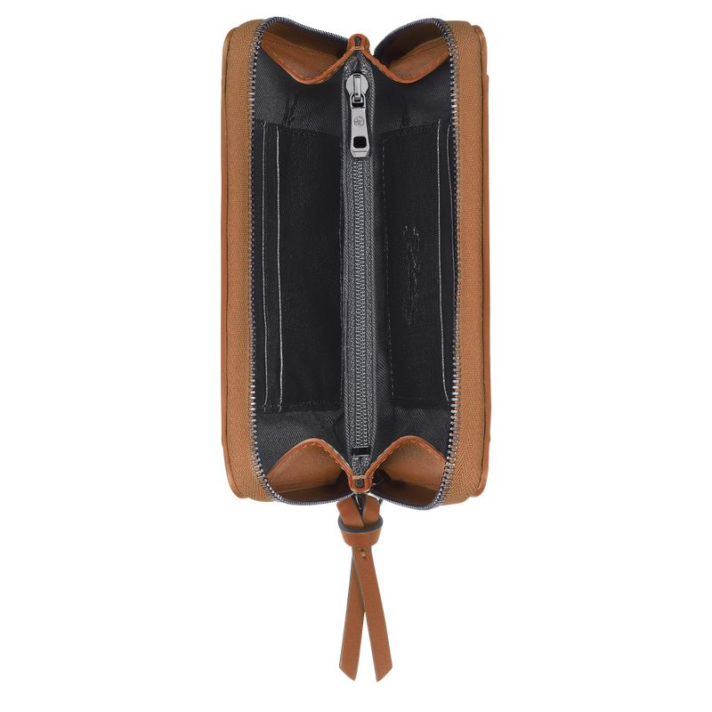 Longchamp 3D Women Wallet Beige | Australia-287RIPJSA