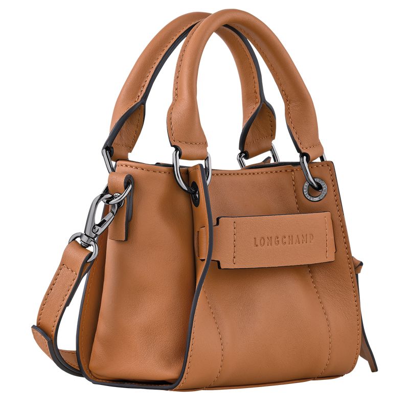 Longchamp 3D Xs Women Handbag Beige | Australia-698SEXAZT