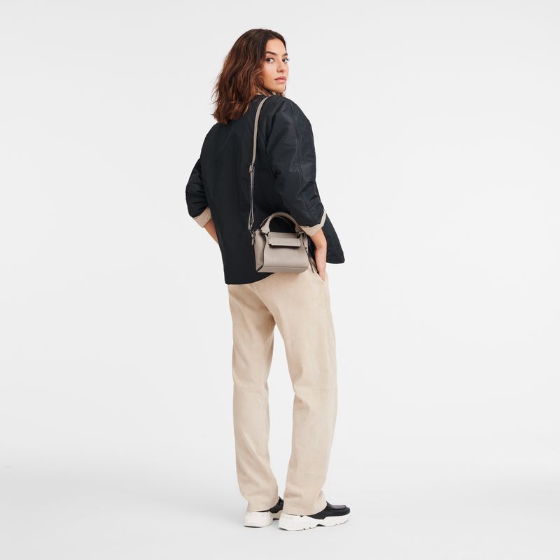 Longchamp 3D Xs Women Handbag Beige | Australia-815BIFJMG