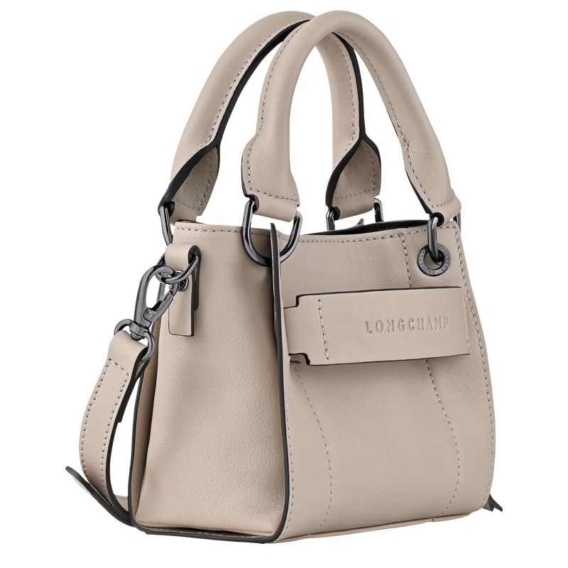 Longchamp 3D Xs Women Handbag Beige | Australia-815BIFJMG