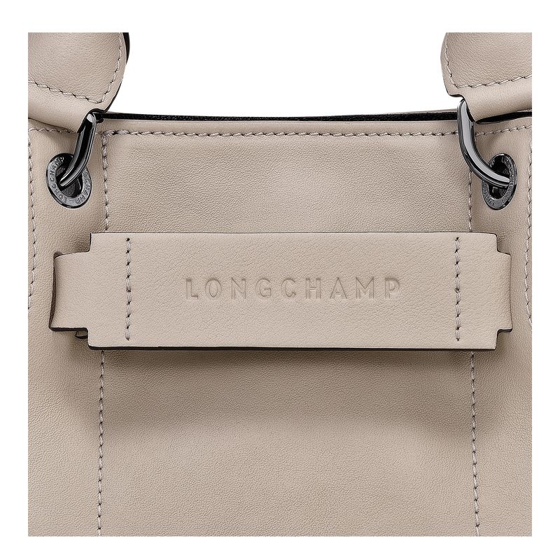 Longchamp 3D Xs Women Handbag Beige | Australia-815BIFJMG