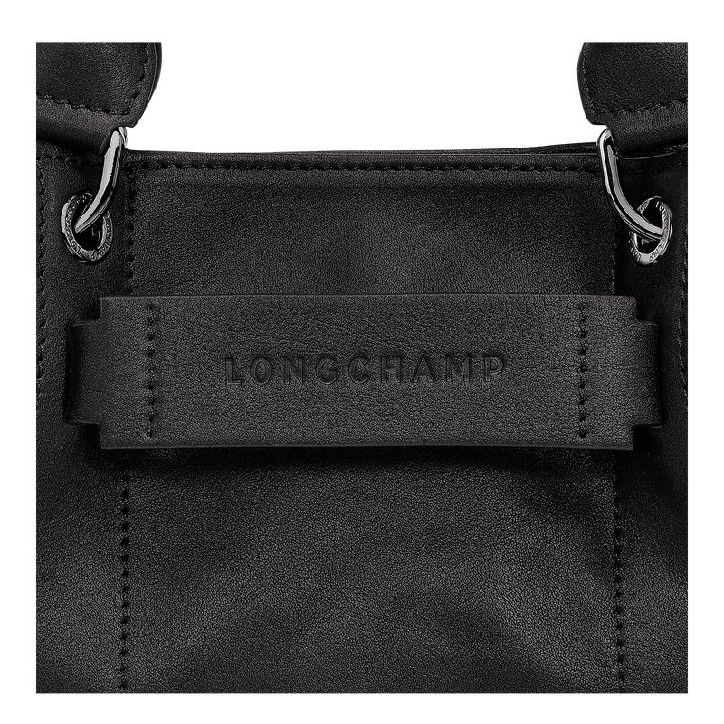 Longchamp 3D Xs Women Handbag Black | Australia-310BKMLFR