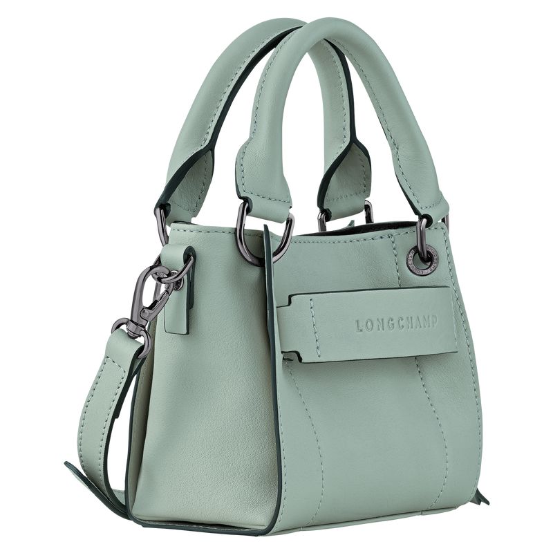 Longchamp 3D Xs Women Handbag Blue Green | Australia-526PKNFOC