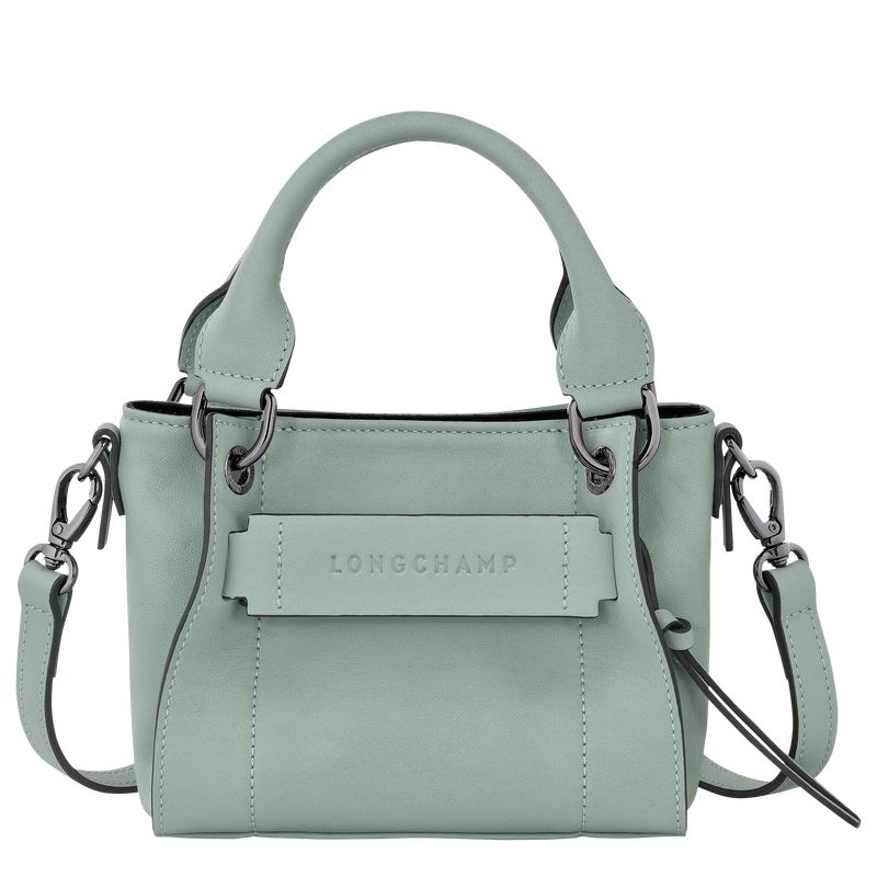 Longchamp 3D Xs Women Handbag Blue Green | Australia-526PKNFOC