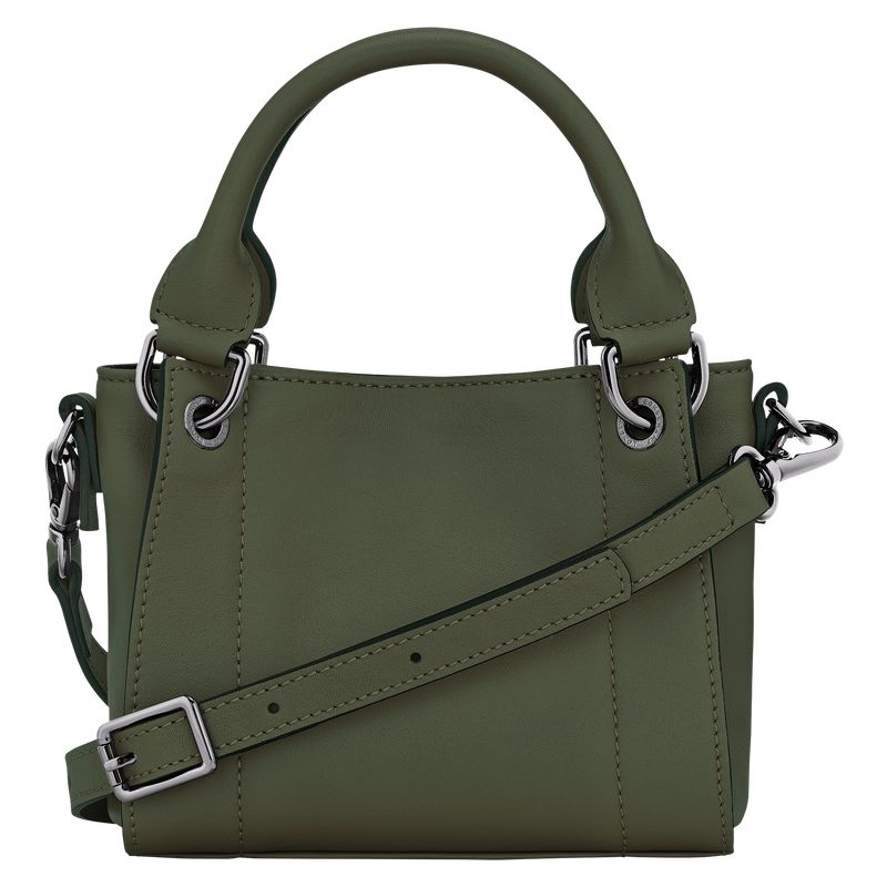 Longchamp 3D Xs Women Handbag Khaki | Australia-205HWGTPV
