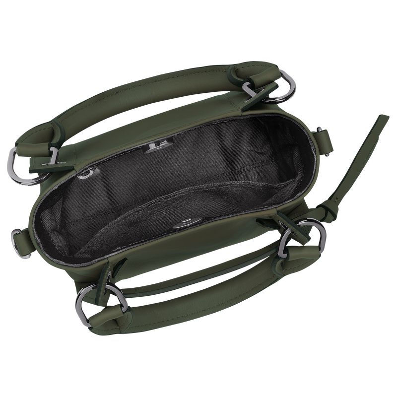 Longchamp 3D Xs Women Handbag Khaki | Australia-205HWGTPV